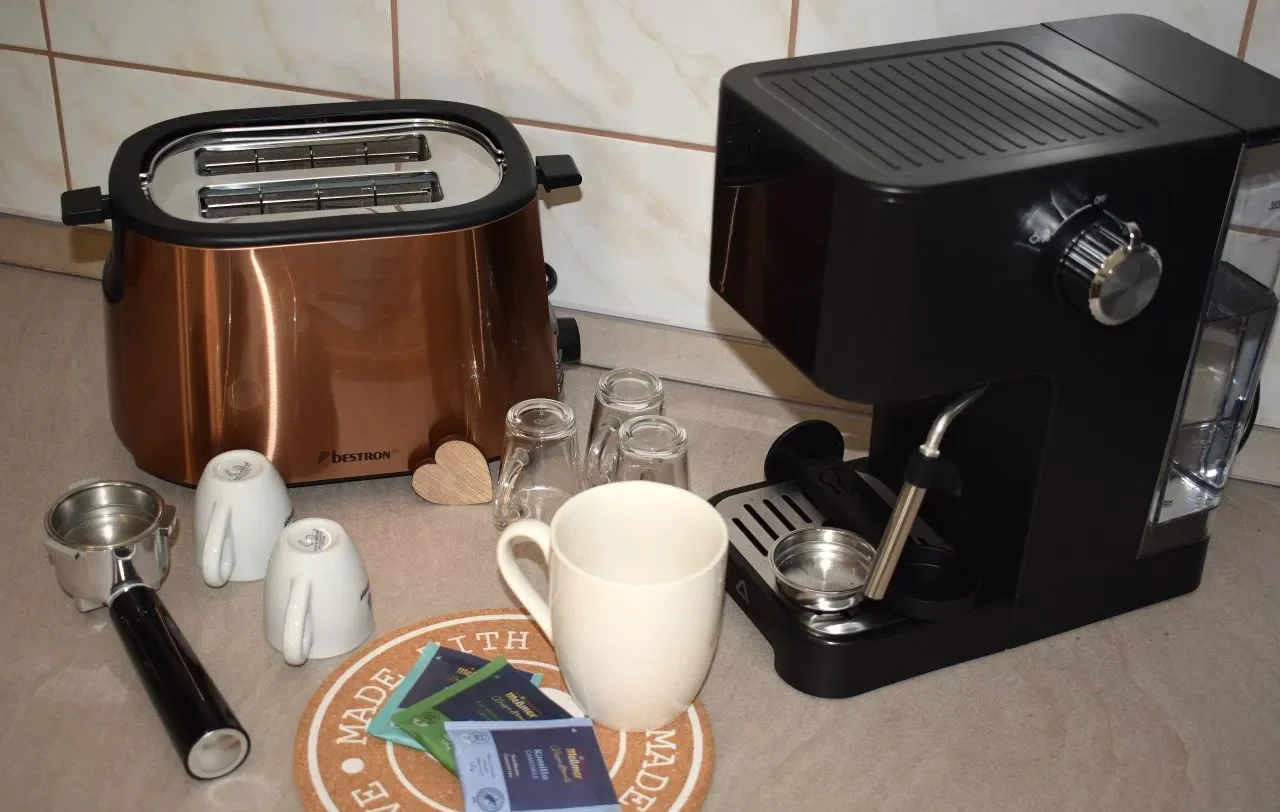 Kávéfőző minden apartmanban